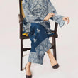 Muse Blue- Printed Shirt & Trouser 56KD