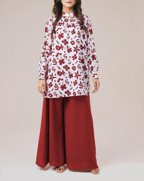 Stylish Grip Shirt with Palazzo 142KD