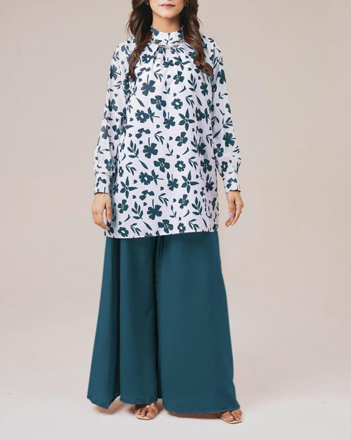 Stylish Grip Shirt with Palazzo 143KD