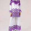 Nova Purple - Printed Shirt and Palazzo 25KD