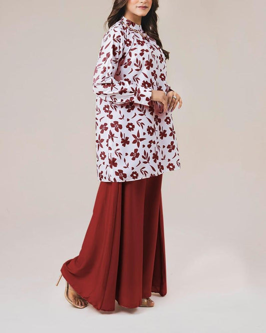 Stylish Grip Shirt with Palazzo 142KD