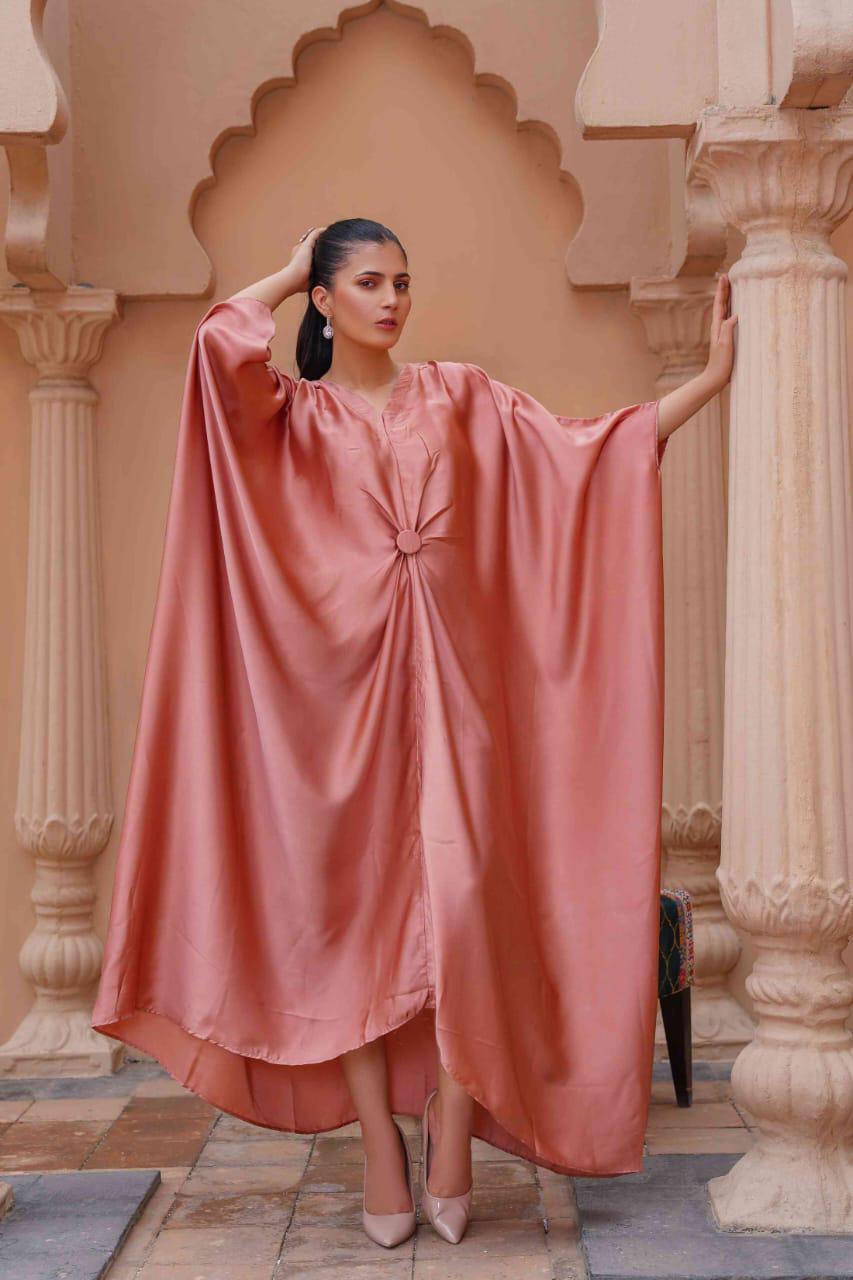 SILK KAFTAN GOWN 1 PCs 35LBKH